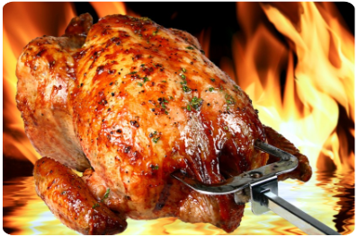 POLLO COTTO A LEGNA